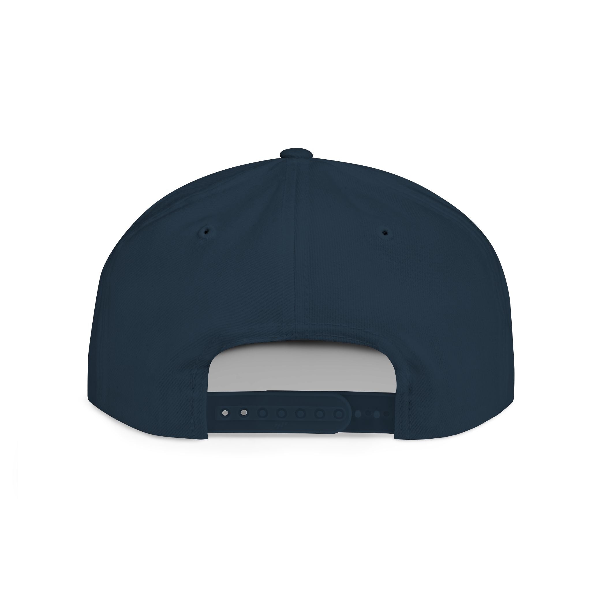 Infinity Heart Flat Bill Snapback Hat — Colorful Love Logo Embroidered Cap