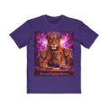 Men's Lioness & Cubs Tee — "She Raises Kingdom Warriors" Graphic T-Shirt
