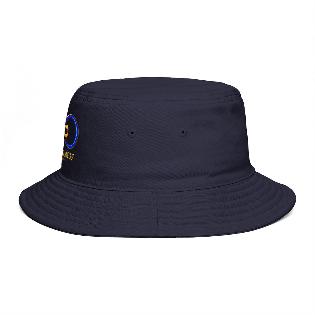 Bucket Hat — EmpowerMe333 Infinity Logo Embroidered Black Hat