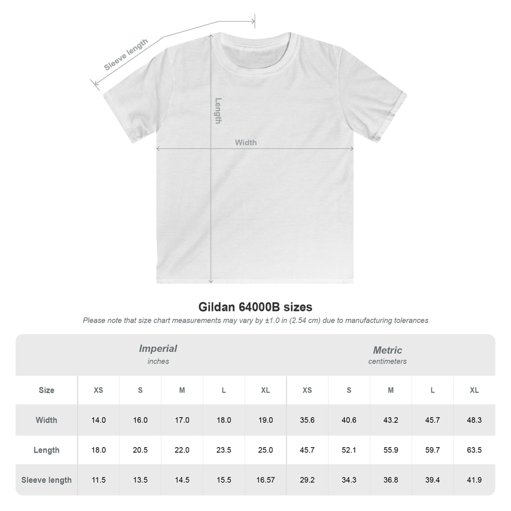 Kids Tee — "Look Into the Mirror and Embrace Your True Identity" Inspirational Shirt