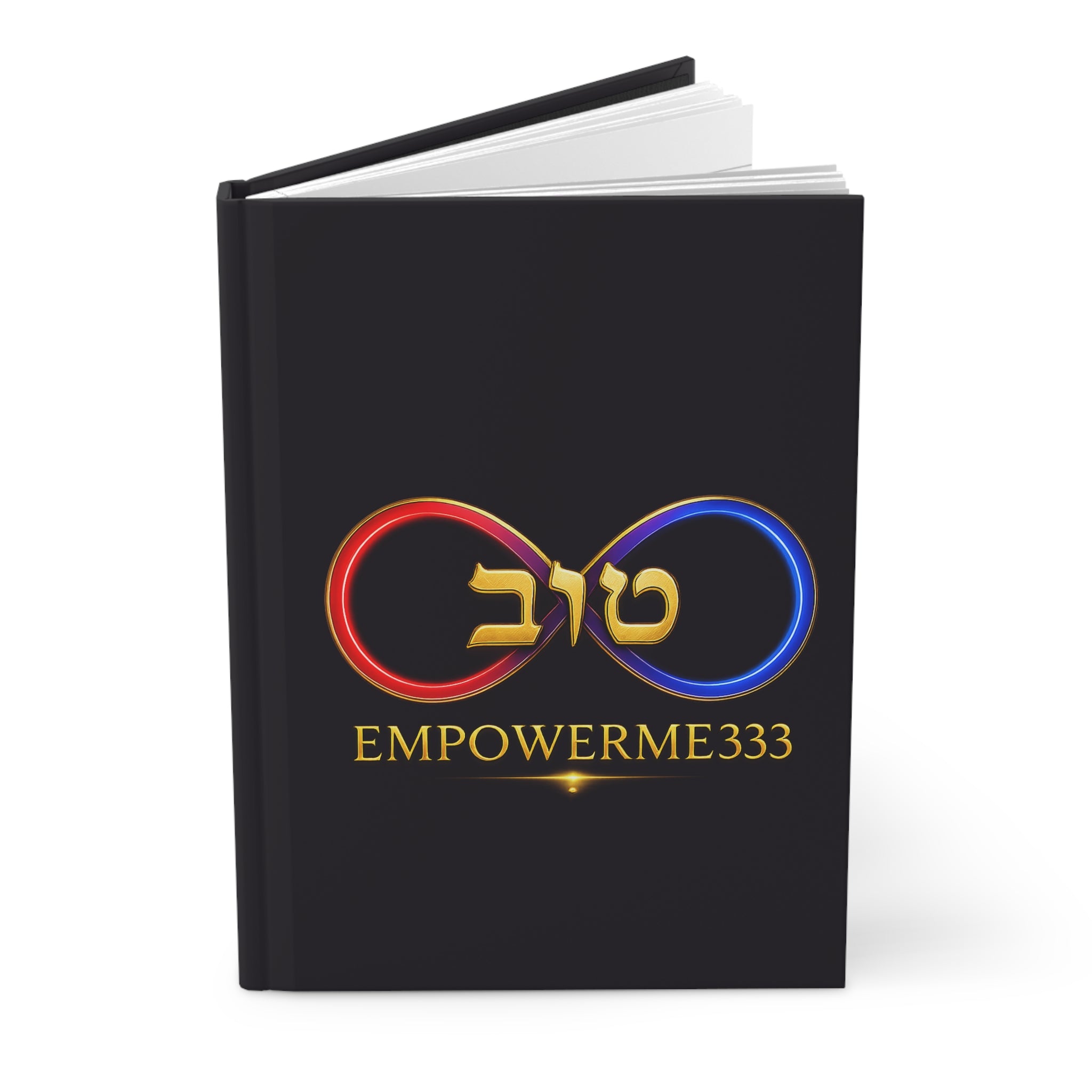 EmpowerMe333 Hardcover Journal — 'טוב' Inspirational Gratitude Notebook