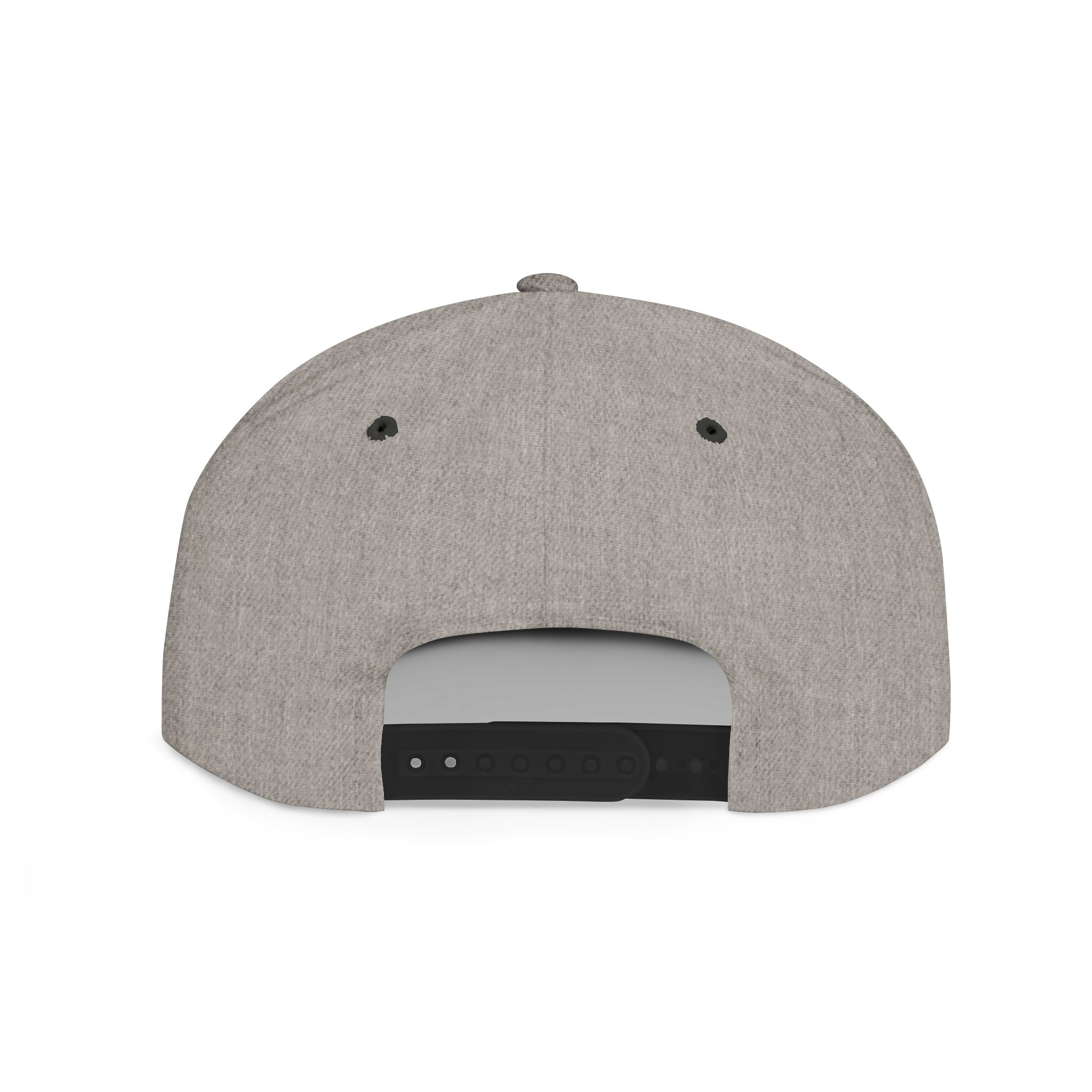 Infinity Heart Flat Bill Snapback Hat — Colorful Love Logo Embroidered Cap