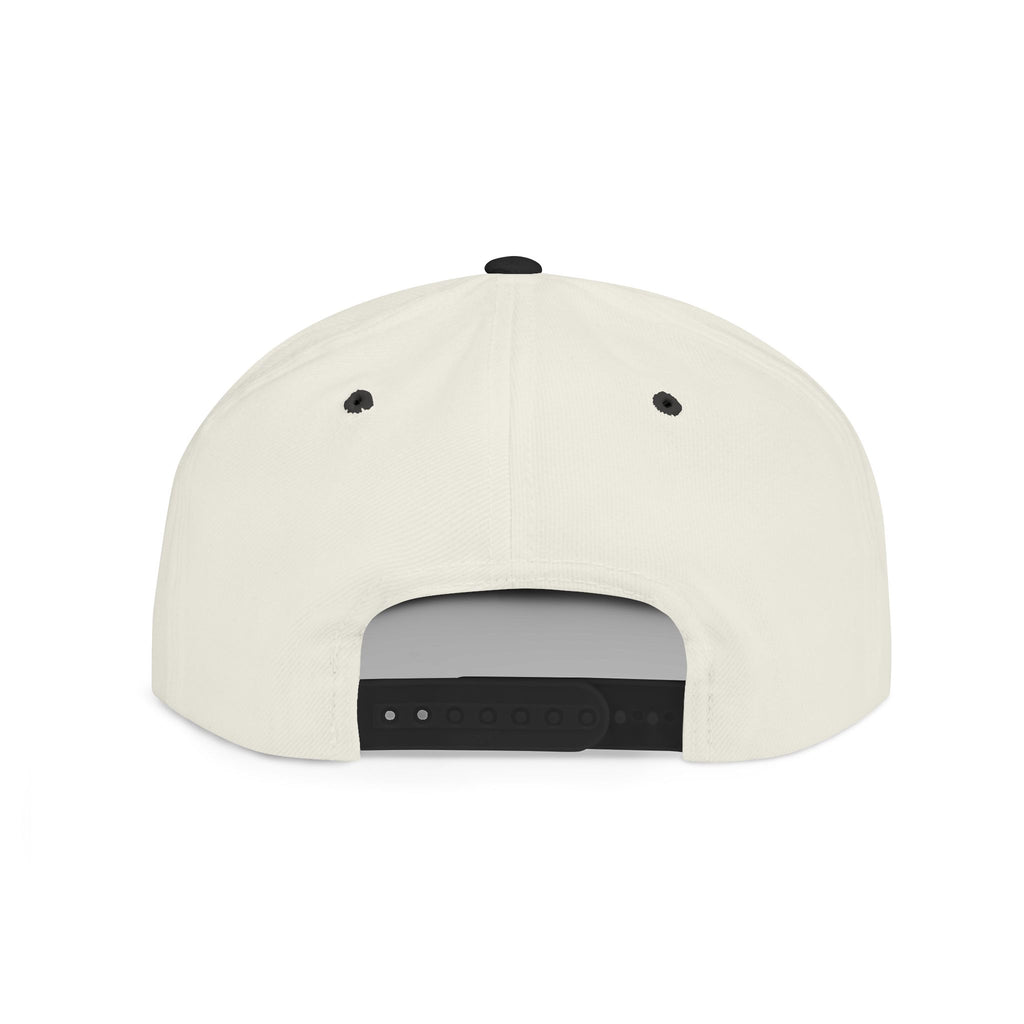 Infinity Heart Flat Bill Snapback Hat — Colorful Love Logo Embroidered Cap