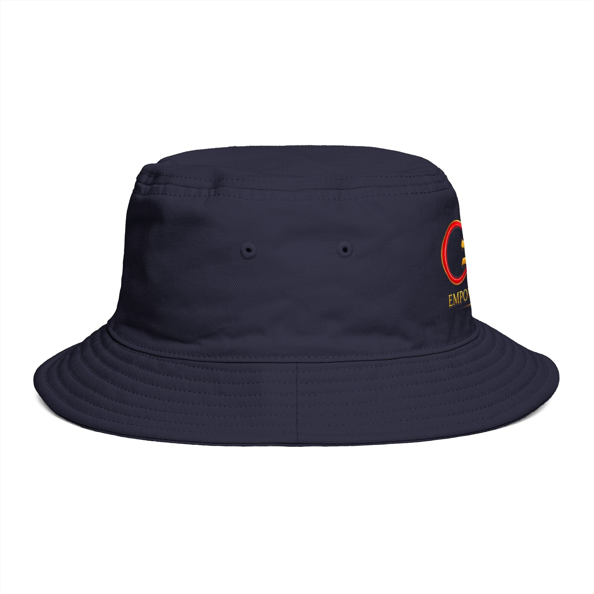 Bucket Hat — EmpowerMe333 Infinity Logo Embroidered Black Hat