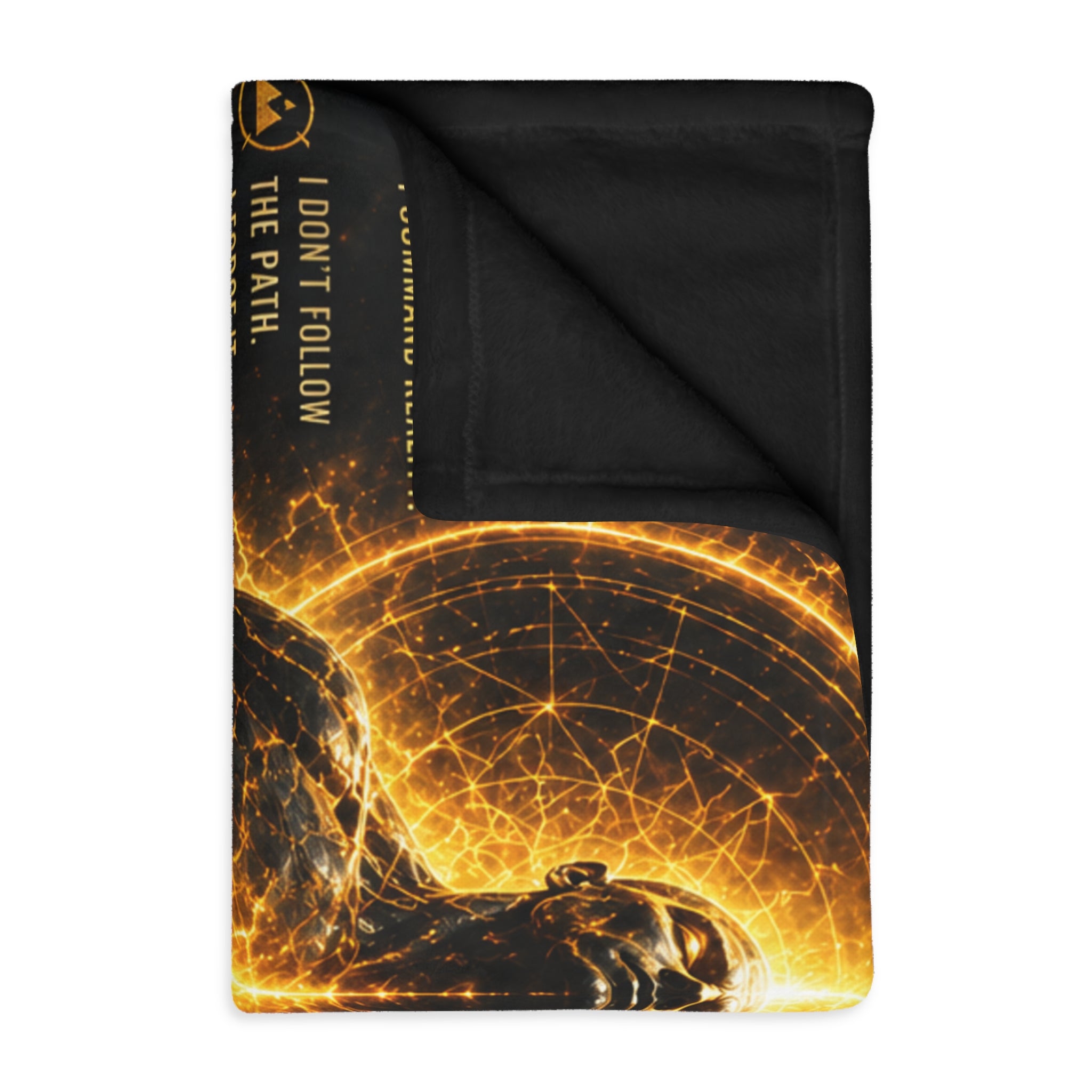 I Am The Source EmpowerMe33 Microfiber Blanket — Spiritual Empowerment Throw