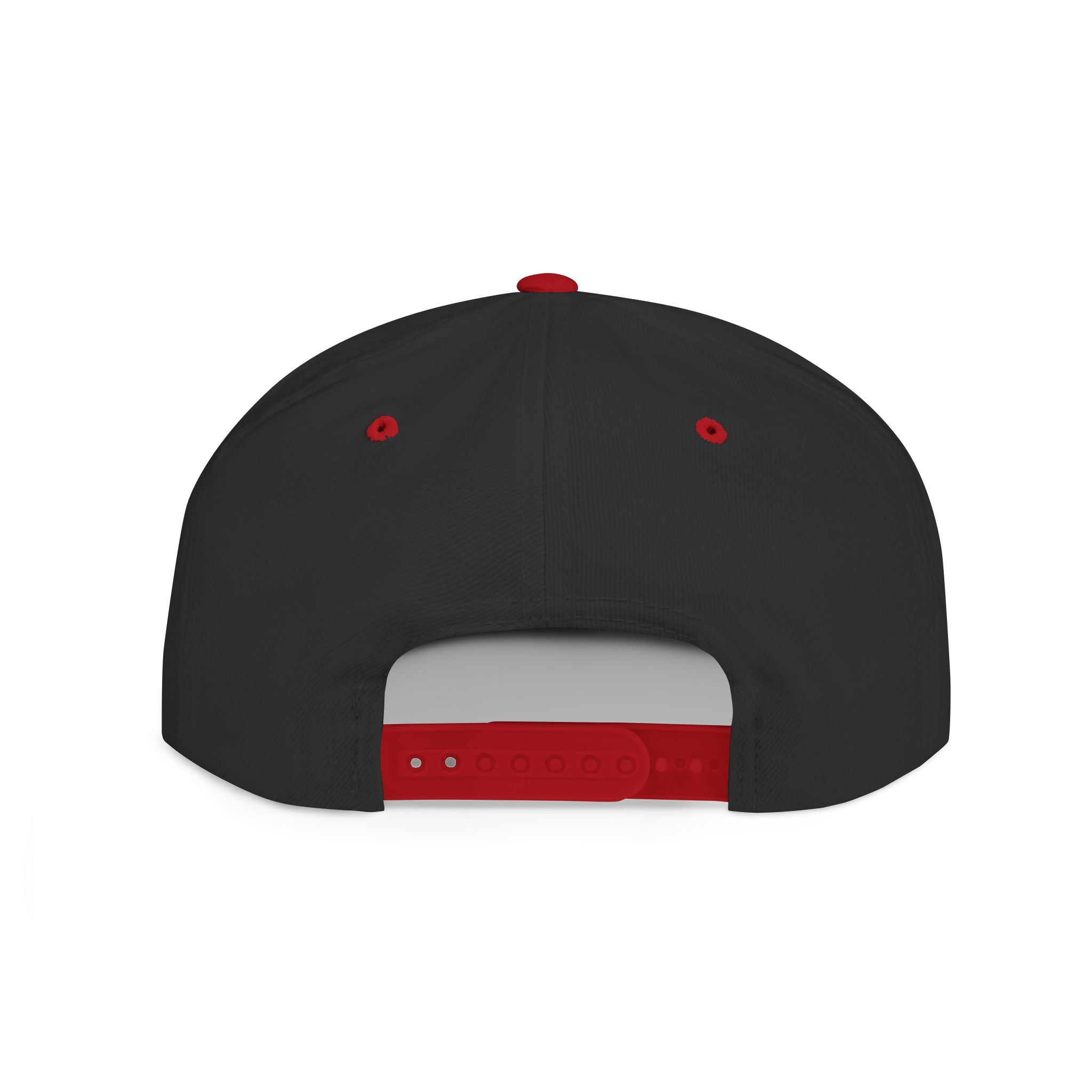 Infinity Heart Flat Bill Snapback Hat — Colorful Love Logo Embroidered Cap