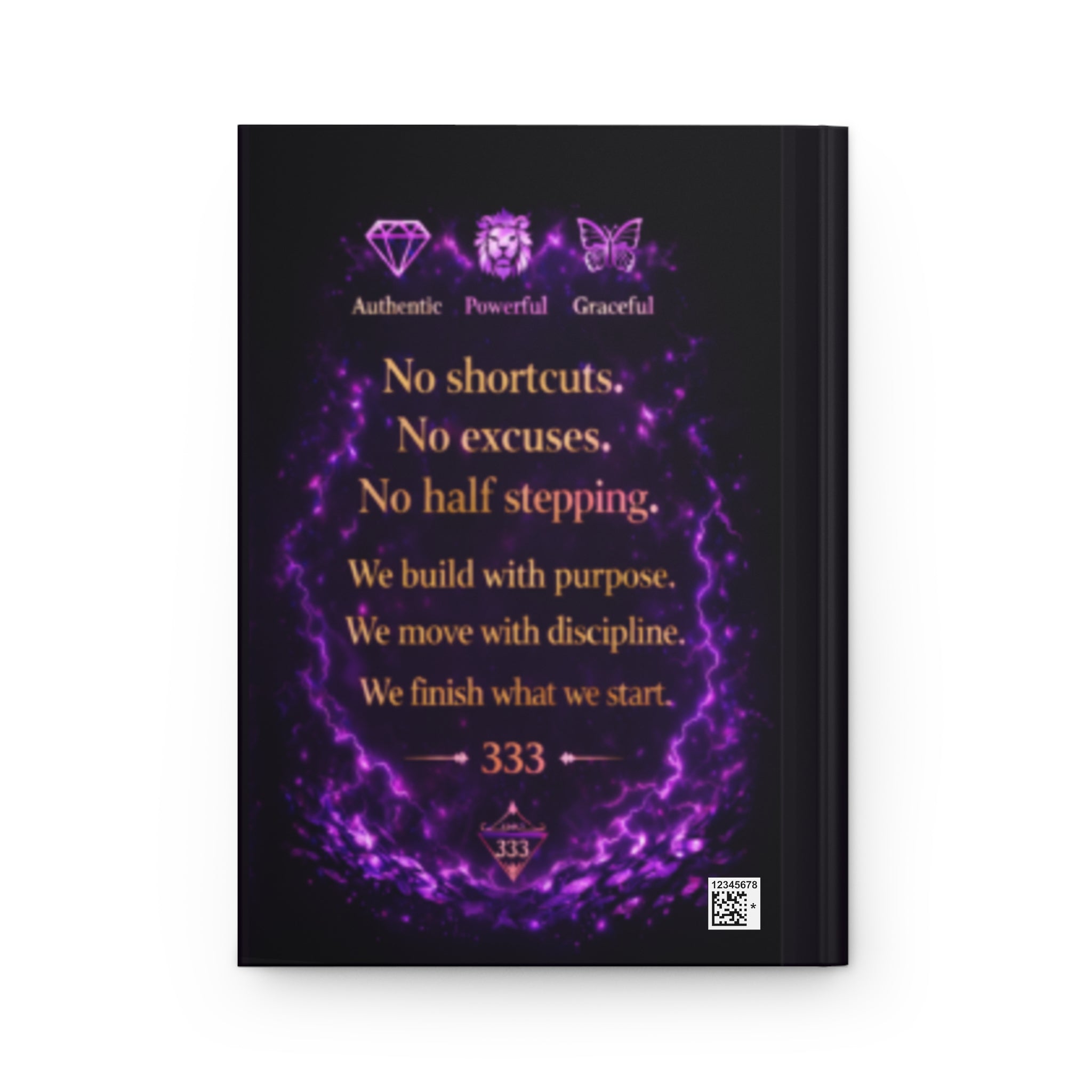 EmpowerMe333 Hardcover Journal — 'טוב' Inspirational Gratitude Notebook