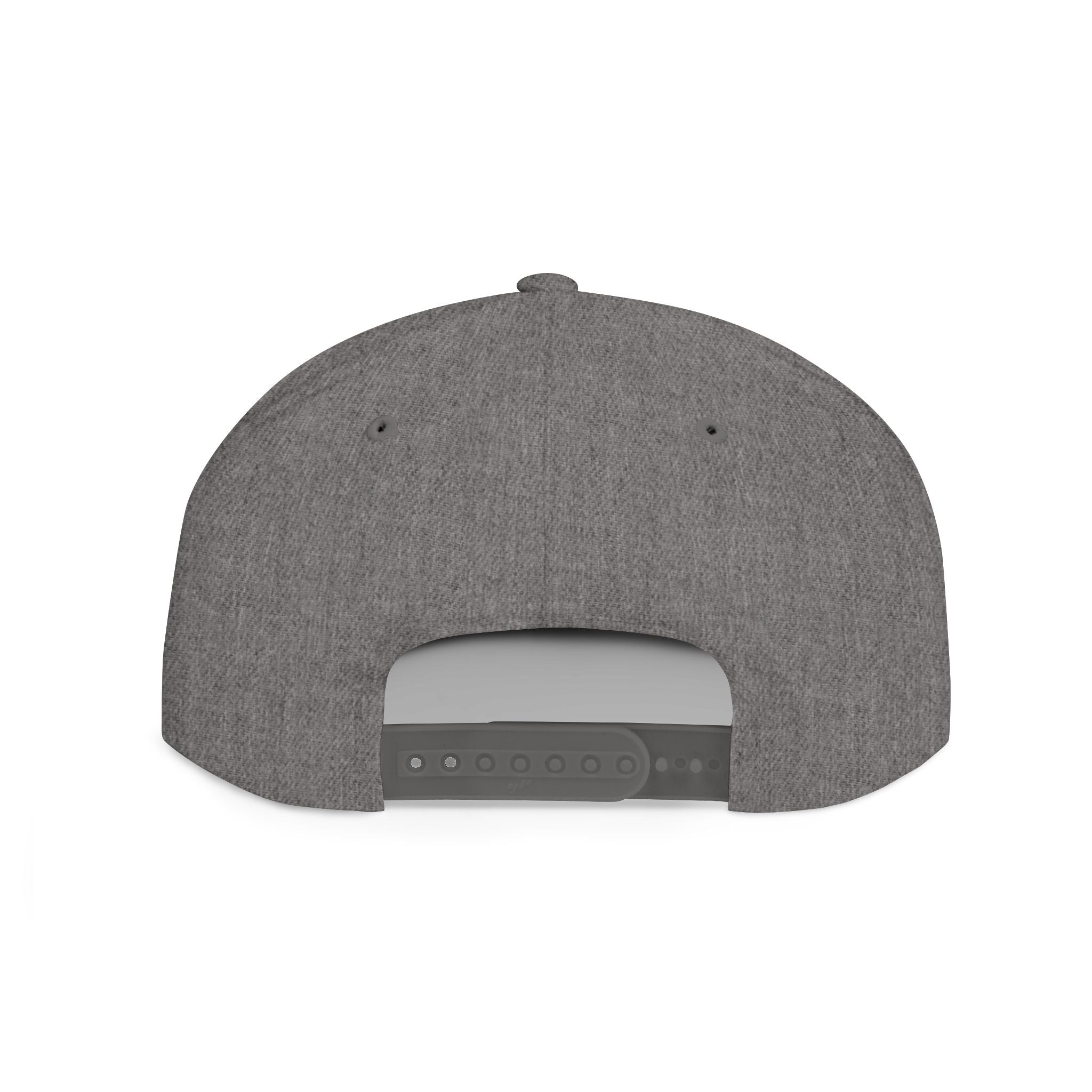 Infinity Heart Flat Bill Snapback Hat — Colorful Love Logo Embroidered Cap