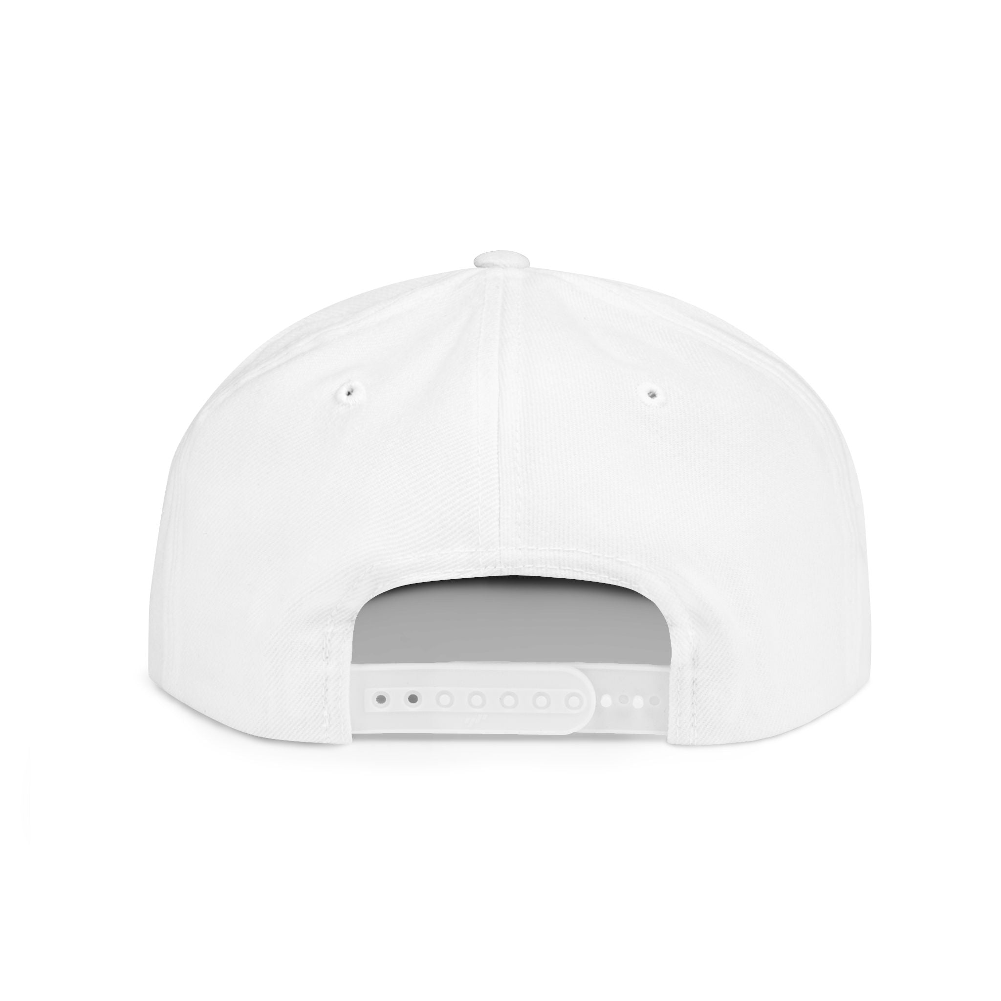 Infinity Heart Flat Bill Snapback Hat — Colorful Love Logo Embroidered Cap